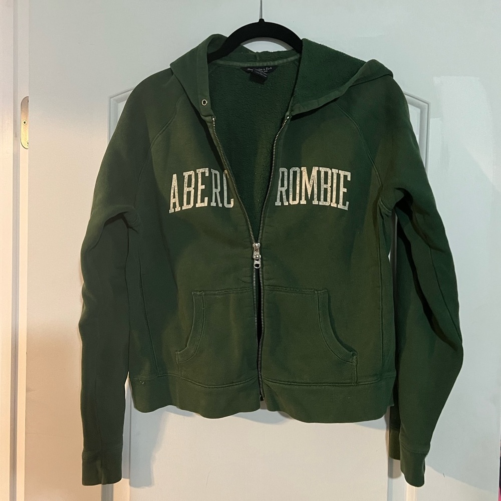 Abercrombie Zip Hoodie- L